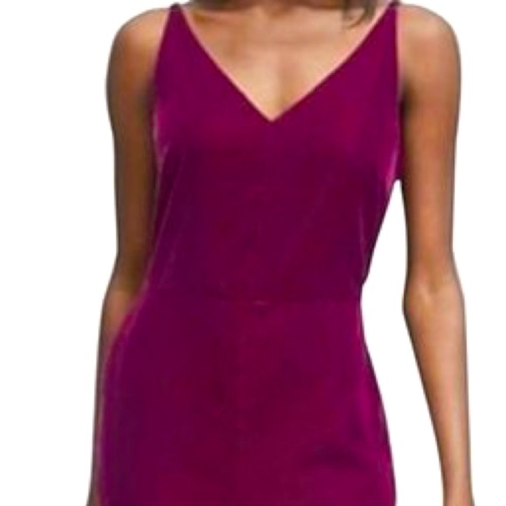 Banana Republic Velvet Cropped Jumpsuit NEW